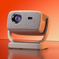Projecteurs portables home cinéma android 9 projecteur vidéo smart tv avec wifi 190 ANSI 1280*720P résolution physique 4K proyector