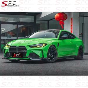 Parachoques delantero de fibra de carbono seco SPC M3 <span class=keywords><strong>M4</strong></span> para <span class=keywords><strong>BMW</strong></span> G80 G82 G83 Kit de cuerpo de fibra de carbono seco para <span class=keywords><strong>BMW</strong></span> M3 <span class=keywords><strong>M4</strong></span> <span class=keywords><strong>2021</strong></span> + - Product Image 3