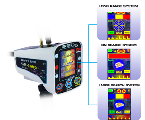 Detektor Emas/Perhiasan/Giok/Batu Mulia Xuanfan GR2000 Multi-Frekuensi Berbahan Baja Anti Karat dengan Peringkat IP65 dan Jangkauan Jauh, Dilengkapi Kumparan 40cm - Product Image 6