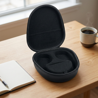 Étui de voyage antichoc en EVA rigide pour Sony WH-1000XM5, sac de rangement protecteur avec pochette pour câble supplémentaire, 2 housses anti-poussière