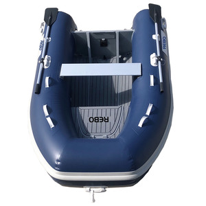 9피트 딩기 미니 알루미늄 RIB270 보트 경성 선체 하이팔론/PVC 고무보트 판매 - Product Image 4