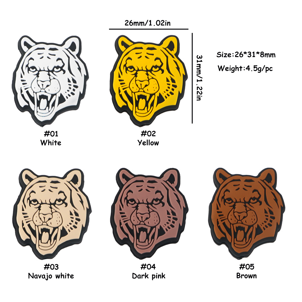 Mélange de perles focales Tigre SA116
