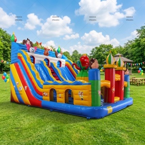 Aire de jeux pour enfants, aire de jeux gonflable, toboggan gonflable, maison gonflable, château de saut - Product Image 1