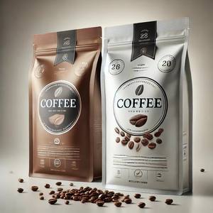 Odm Fabriek Op Maat Gemaakte Kwaliteit Milieuvriendelijke Ritssluiting Voor Voedselrits Verpakking Met Ventielstandaard Zakjes Platte Bodem Koffiezak - Product Image 1