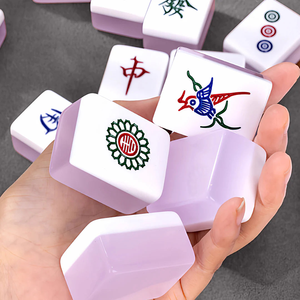 มีแบบลวดลายที่กำหนดเองได้สำหรับแผ่นไพ่เยลลี่มาห์จง - Product Image 4