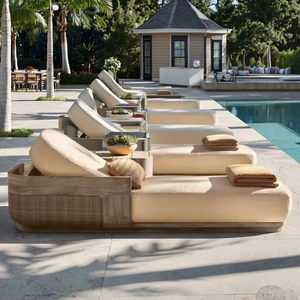 Juego <span class=keywords><strong>de</strong></span> Muebles <span class=keywords><strong>de</strong></span> Exterior para Patio <span class=keywords><strong>de</strong></span> Villa, Silla <span class=keywords><strong>de</strong></span> Aluminio, Tumbona <span class=keywords><strong>de</strong></span> Lujo, Moderna, para <span class=keywords><strong>Piscina</strong></span> - Product Image 2