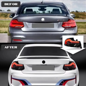 Luz Trasera LED para BMW Serie 2 F22 2014-<span class=keywords><strong>2019</strong></span>, Lámpara Trasera Mejorada con Pantalla de Tres Tonos, DRL, Kit de Instalación Plug and Play - Product Image 2