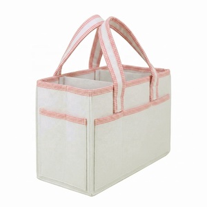 Organizador de Pañales de Fieltro para Viaje, con Asa Larga, Portátil, Plegable, Multifuncional, para Uso Diario de Bebés - Product Image 5
