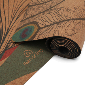 Tapete de <span class=keywords><strong>Yoga</strong></span> de Caucho Natural Ecológico Antideslizante de Alta Calidad con Patrón Personalizado - Product Image 6