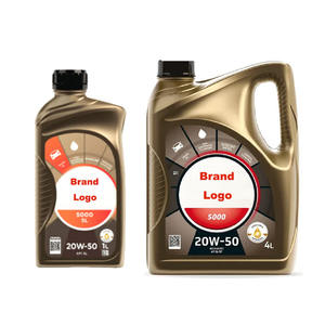 Huile moteur entièrement synthétique pour <span class=keywords><strong>moto</strong></span> Tot brand 1L API SL SAE 20W-50 4T - Product Image 5