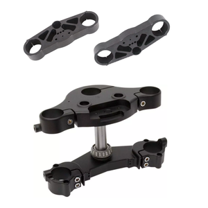 Cnc מותאם אישית cnc עיבוד שבבי כרסום אלומיניום anodized אופנוע אלומיניום אנודייז עץ משולש - Product Image 1