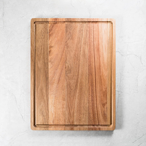 Vendita calda tagliere in legno inciso di qualità Premium a doppio lato taglieri in legno resistente per cucina - Product Image 1
