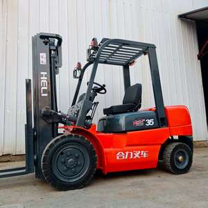 Montacargas Diésel Heli Usado de 3.5 Toneladas, Montacargas Heli CPC35 CPCD35, Caja de Cambios Automática/Manual, 3.5 Toneladas, 4.5 Metros, 3 Mástiles - Product Image 3