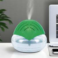 Humidificateur d'air électrique portable et diffuseur d'arômes avec commande intelligente et filtre à rideau d'eau pour la maison et la voiture