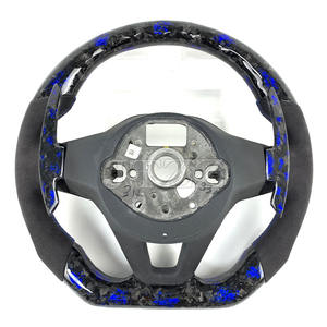 Pour Volkswagen <span class=keywords><strong>Golf</strong></span> MK8 Tiguan 2020 <span class=keywords><strong>2021</strong></span> 2022 2023 2024 Volant sport amélioré en fibre de carbone forgée Intérieur automobile - Product Image 6