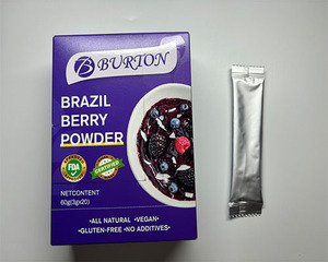 Poudre de baies d'açaï sucrée avec vitamines, prête à consommer, 100g, durée de conservation de 12 mois, sachet préservé, marque WANFU, Fujian Food, pour adultes - Product Image 6