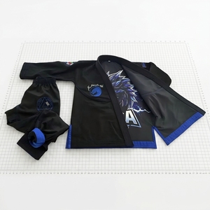 <span class=keywords><strong>Kimono</strong></span> de Jiu-Jitsu Brésilien Personnalisé avec Logo Brodé pour Hommes et Femmes – Entraînement de Grappling (Direct Usine) - Product Image 1