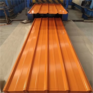 Lamiere Ondulate in <span class=keywords><strong>Acciaio</strong></span> PPGI Personalizzate Colore RAL ad Alta Resistenza, Elevata Tenacità e Alta <span class=keywords><strong>Resilienza</strong></span>, Tegole in <span class=keywords><strong>Acciaio</strong></span> Colorato per Tetti - Product Image 4