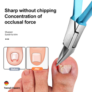 Alicates para cutículas de acero inoxidable de 8mm de la mejor calidad, alicates de olécranon para uñas de los pies, herramientas de manicura personalizadas para dedos - Product Image 2