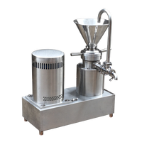 Machine industrielle alimentaire en acier inoxydable pour la fabrication de pâte de boue, moulin colloïdal, machine à broyer les cacahuètes et le sésame
