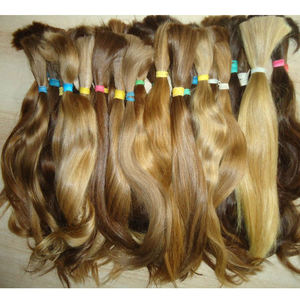 Perruque en cheveux humains bouclés blonds européens, vente en gros, cheveux vierges russes non traités, cuticules alignées, extensions de cheveux à bande adhésive - Product Image 4