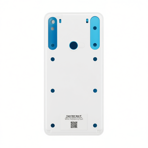 Cover Posteriore Bianca di Ricambio per Xiaomi Redmi Note 8T, Parte in Materiale ABS - Product Image 1