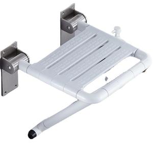 Bathroom <b>Folding</b> <b>Seat</b> Yellow 150 Kg Capacity Wall Mounted <b>Shower</b> Stool For Elderly Safety Equipment - Product Image 4