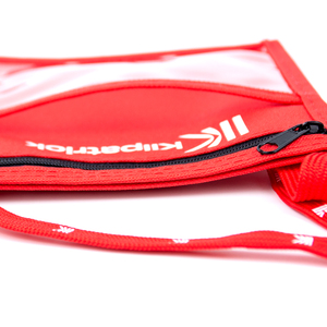 Oem Factory210d Polyester Reishalslijn Met Ritssluiting En Lanyard Mode Verstelbaar Nekkoord Lange Korte Rits - Product Image 5