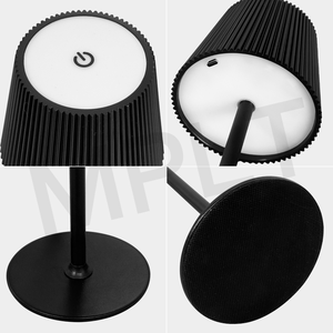 Lámparas De Mesa Led inalámbricas recargables para restaurante, lámpara De mesa con batería inalámbrica, luz De escritorio nórdica, Control táctil, decoración del hogar - Product Image 3