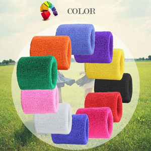 Aofeite कस्टम टेनिस जेब कपास खेल बच्चों फुटबॉल बैंड wristbands sweatbands कलाई पसीना बैंड - Product Image 5