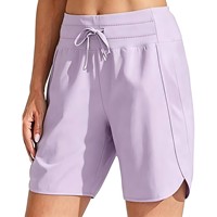 Shorts de sport légers et respirants personnalisés pour le cyclisme et la course à pied, shorts amples pour femmes