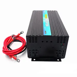 Reliable manufacturer high efficiency 12V DC to 120V AC 3kw 3000watts pure sine wave home inverter