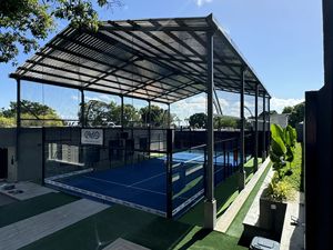 Pista <span class=keywords><strong>de</strong></span> Pádel Panorámica <span class=keywords><strong>de</strong></span> Diseño Italiano Profesional, Pista <span class=keywords><strong>de</strong></span> Tenis <span class=keywords><strong>de</strong></span> Pádel, Fabricación en Guangzhou, Precio <span class=keywords><strong>de</strong></span> Fábrica Directo PD-02 - Product Image 4