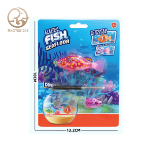 <span class=keywords><strong>Juguete</strong></span> Robótico de Gato Eléctrico con Luz LED, <span class=keywords><strong>Juguete</strong></span> Interactivo de <span class=keywords><strong>Pez</strong></span> Robótico de Plástico para Niños y Gatos de 5 a 7 Años - Product Image 5