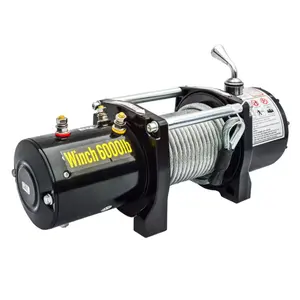 New Remote Or Wired Control 12v/24v Electric Winch