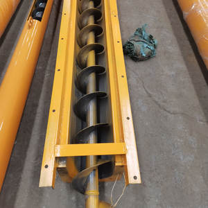 Transportador <span class=keywords><strong>de</strong></span> <span class=keywords><strong>Tornillo</strong></span> Doble TDLXU330-5 con Tolva Alimentadora <span class=keywords><strong>de</strong></span> Grano Sólido y Cuchilla <span class=keywords><strong>Sin</strong></span> <span class=keywords><strong>Fin</strong></span> en Forma <span class=keywords><strong>de</strong></span> U - Product Image 3