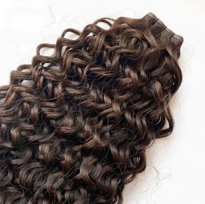 Fournisseur de perruques en gros, cheveux vietnamiens naturels, cheveux humains véritables vietnamiens, brun, grandes vagues, dentelle haute définition, perruques à trame - Product Image 2