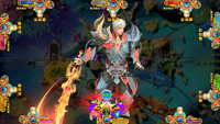 Nouveau produit Jeu de tir Fish Hunter NEPTUNE 5 DRAGON KNIGHT en métal anglais pour salle de jeux