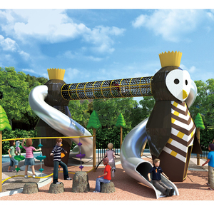 Strutture di arrampicata in legno con tunnel di rete e travi di equilibrio per <span class=keywords><strong>il</strong></span> gioco di avventura. - Product Image 3