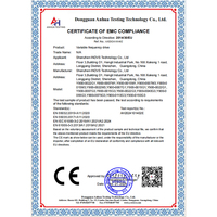 Convertisseur de fréquence variable (VFD) solaire 3KW 5.5KW 7.5KW 11KW 15KW 380V pour contrôle de moteur, hybride MPPT DC AC 0-500Hz
