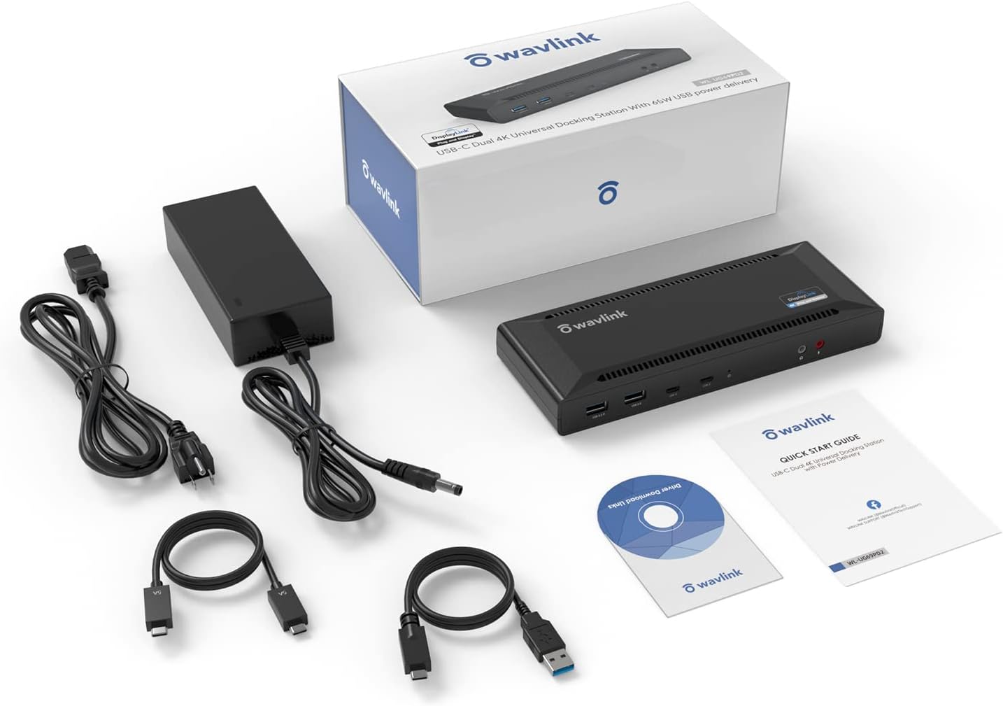 Wavlink WL-UG69PD2 PRO USB-C USB 3.0 DisplayPort 4K 5K Display