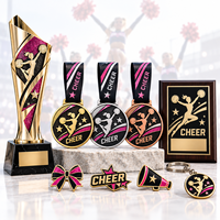 Fournisseur de produits personnalisés pour les équipes de cheerleading, récompenses de compétition sur mesure, articles promotionnels pour les écoles, les clubs de cheerleading et les événements sportifs