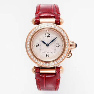 Vente en gros de montres de luxe de haute qualité pour femmes et hommes, en acier inoxydable, mouvement mécanique, cristal saphir, Cartieres - Product Image 1
