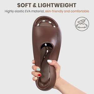 <span class=keywords><strong>Chaussons</strong></span> de douche XIXITIAO pour femmes et hommes, antidérapants, légers, en EVA, avec trous de drainage, pour dortoir universitaire - Product Image 4