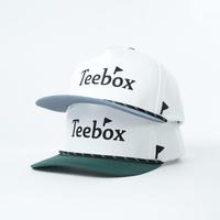 5-paneels Oxford Dobby Snapback pet met lasergesneden, waterdichte buitenkant, golf- en baseballcap, hoge kwaliteit geborduurde custom polyester