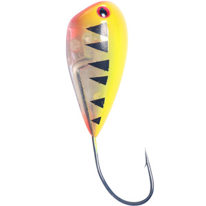 Señuelo de pesca tipo huevo croata de 5.7cm y 13.6g, cebo de superficie para pesca en agua dulce y pesca en hielo, con anzuelo simple, para uso en lagos. - Product Image 5