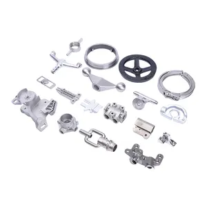 Customized Meat Grinder Processing Spare Parts Investment Casting And Machining Part