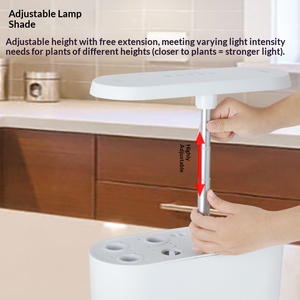 Indoor Hydroponic Growing System with Full Spectrum LED Grow Light Smart Herb <strong>Vegetable</strong> <strong>Planter</strong> for Home Plant Cultivation - Product Image 3