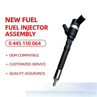 Injecteurs de carburant diesel de haute qualité compatibles avec les pièces OEM Hyundai-Kia 33800-27000, 33800-27010 et 0445110064