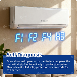 12000-24000 BTU <b>Mini</b> Wall Mounted Split <b>Air</b> <b>Conditioner</b> System WiFi Control Household Use Energy Efficiency Gree 24000 Ac - Product Image 5